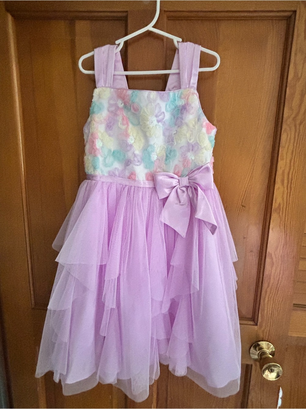 Jona Michelle Floral Tulle Dress